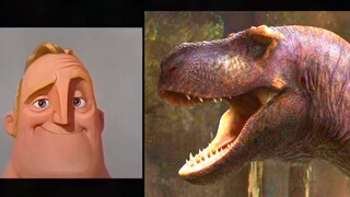 [Remix]Phản ứng của bạn khi thấy T-rex khác