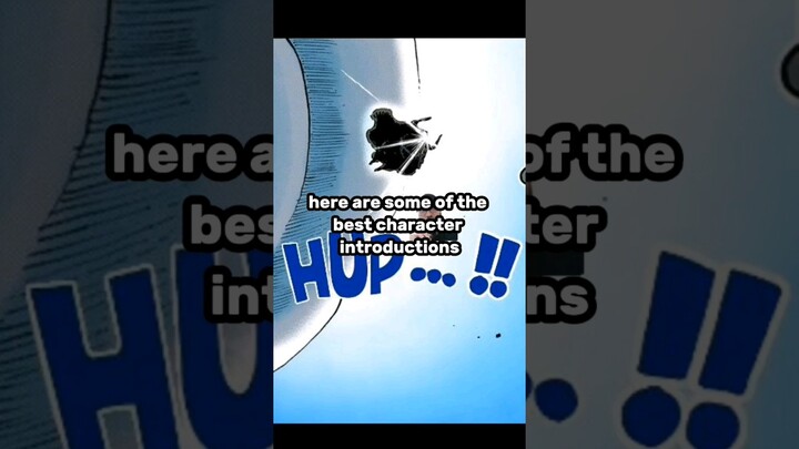 Best Character Introductions In One Piece #shorts