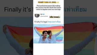 finally war is over, love wins after all🌈🥹🙌#bldrama#blseries#thailand #samesexwedding #foryou#shorts