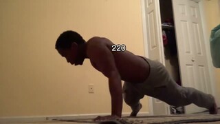 Doing 300 One arm push ups everyday for 1 week. Day 1!