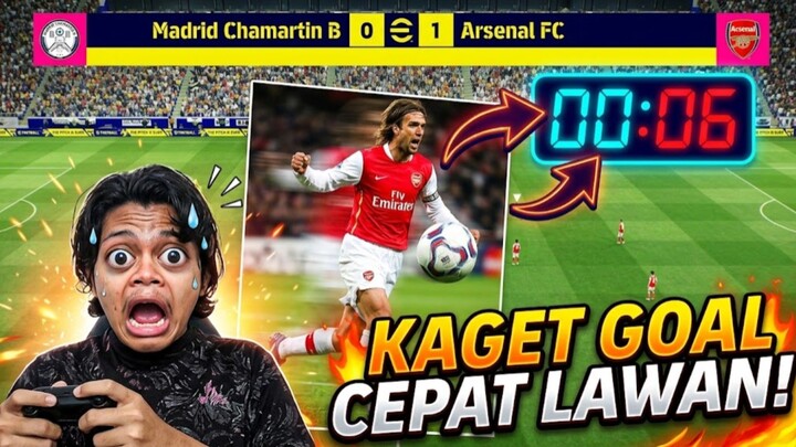 TERKEJUT GOAL CEPAT LAWAN