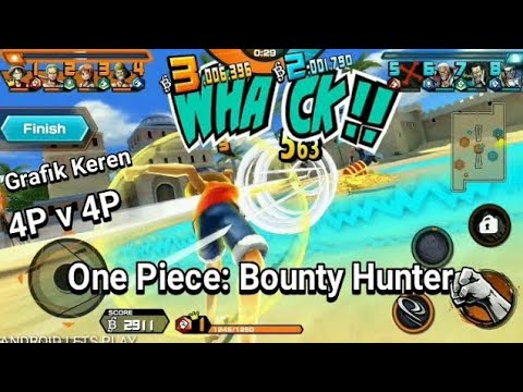 Game Anime Seru ONE PIECE Bounty Rush, Gameplay 3D