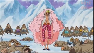 58 Trận chiến cực hay  Doflamingo vs Aokiji & Smoker