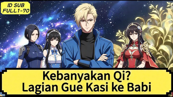 Yang lain berperang buat setitik Qi, Gue tuang ke babi