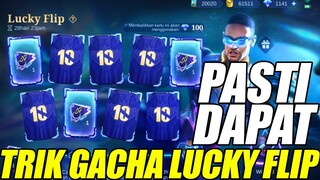 TIPS & TRIK GACHA LUCKY FLIP BRUNO "HALO STRIKER"‼️ PASTI DAPAT SKIN INI MENTOK 615💎 | MOBILE LEGEND
