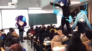 Teacher, teacher, I, I... I want to become a god!