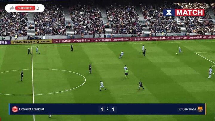 Frankfurt vs Barcelona - UEFA Champions League Football Match PES 21