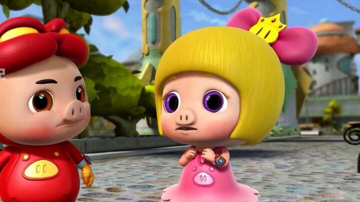 Queen Bobo is actually Piglet’s ex-girlfriend!