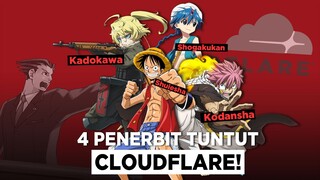 4 Penerbit Besar Dari Jepang Tuntut Cloudflare!