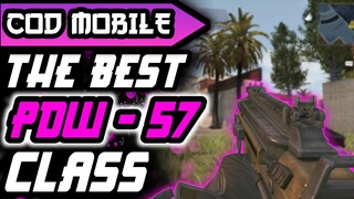 BEST (PDW-57) CLASS SETUP | CALL of DUTY Mobile