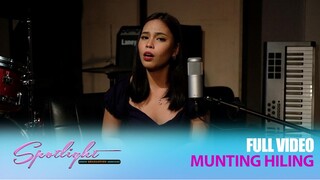 Hannah Precillas performs "Munting Hiling"