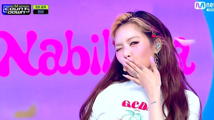【4K LIVE】HyunA - Nabillera (220721 Mnet M!Countdown)