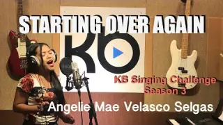 STARTING OVER AGAIN (Cover) by Angelie Mae Velasco Selgas
