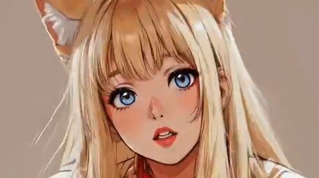 It's another day of being beaten for destroying the house! Whose cute girlfriend is this? (AI animat