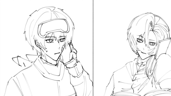 [Virtual Little Sa｜Handwritten] Uncle Master dreamed of killing Master thousands of times