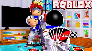 A NOOB GOES AGAINST A UNO PRO!! - ROBLOX UNO