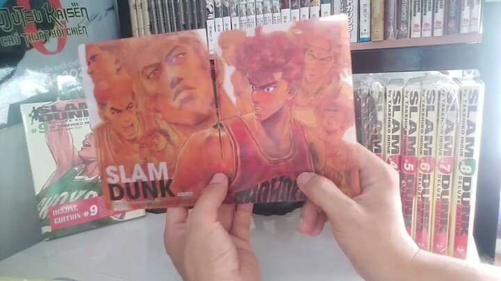 [REVIEW MANGA#112]SLAMDUNK 2 bìa - Deluxe Edition tập 9|#yamadakito #slamdunk #caothubongro #kimdong