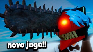 HYPE!! OS NOVOS JOGOS de CHAINSAW MAN ESTÃO INCRIVEIS no ROBLOX!!