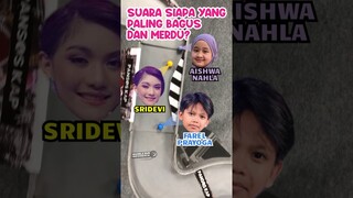 SUARA SIAPA PALING MERDU? Farel, Sridevi, atau Aishwa??!! | MRI #Shorts