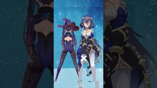 【MMD Genshin Impact】Mona y Layla Dance #shorts #mmd #genshinimpact #BrooklynBloodPop