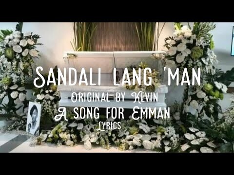 Sandali lang man | A song to Emman by Kevin & Angel | Life of Music PH