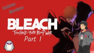 Bleach - Thousand Year Blood War (Part 1) - Anime Review