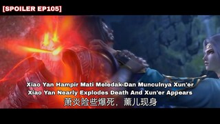 Xiao Yan Hampir Meledak || Battle Through The Heavens Season 5 Episode 105 Indo English Sub