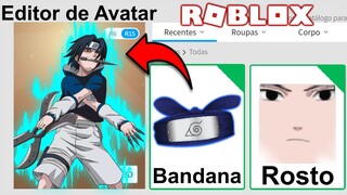PERFIL DO SASUKE DO NARUTO NO ROBLOX !!! | Roblox Avatar |