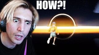 The World Record ONLY UP Speed Run Is MIND-BLOWING | xQc Reacts
