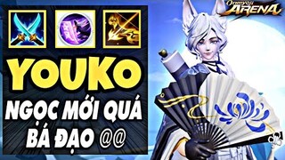 ⭐Onmyoji Arena⭐NGỌC MỚI thực sự biến YOUKO thành con quái vật bắn tan nát team bạn