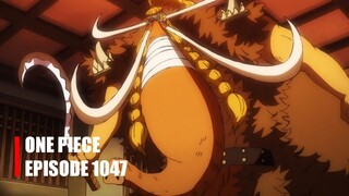 ONE PIECE EPISODE 1047 - Naik Hingga ke Awan! Kegelisahan Naga Merah Muda