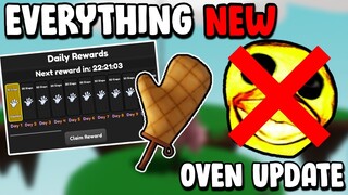 Everything NEW In The Oven Glove Update | Roblox Slap Battles