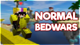 Playing NORMAL Bedwars... | Hypixel Bedwars