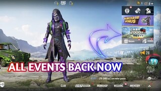 How To Get Back All Events on PUBG KR Old Account | PUBG KR Events Problem 100% Fixed 😍
