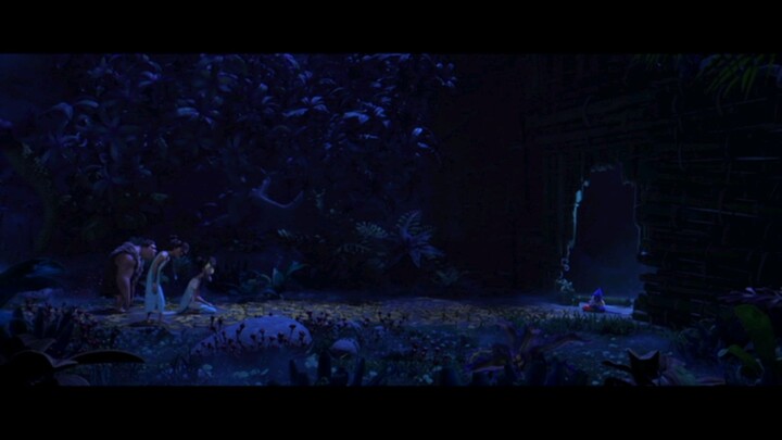 The Croods _ A New Age (2020) Punch Monkey's Attack Scene (Indonesian DVD)