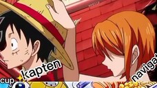 Kru kesayangan luffy😂 #luffyxnami 💞 #onepiece #animecup✨