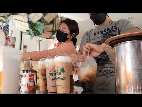 กาแฟผสมโอวัลติน โกโก้ โอเลี้ยง ชาเย็น  แม่ค้าพ่อค้ามาแล้วค่ะจากหายไปหลายวัน