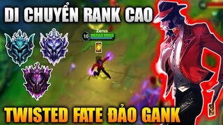 [LMHT Tốc Chiến] Twisted Fate Đảo Gank Liên Tục Cách Mình Di Chuyển Rank Cao