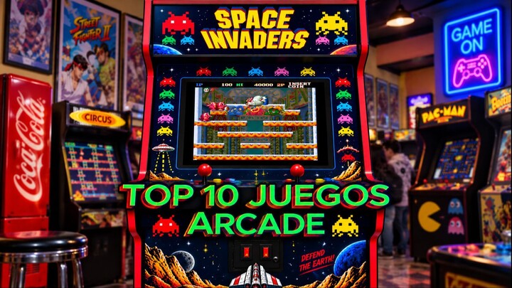 10 juegos arcade que seguramente recuerdas