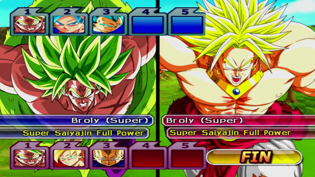 Dragon Ball Super Broly Vs Dragon Ball Z Broly Dragon Ball Z Budokai Tenkaichi 3 Latino Bilibili