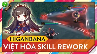 Onmyoji Arena | Việt Hóa bộ Skill mới của Higanbana Hoa Bỉ Ngạn sau khi được Rework bản VIP