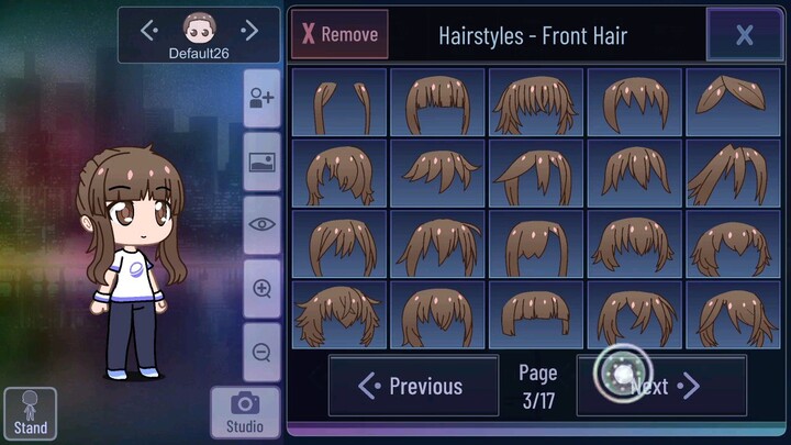 Making gacha club skin