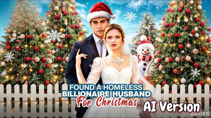 Found a Homeless Billionaire Husband for Christmas (AI) : Full Episode