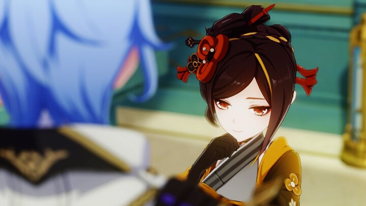 "Senjirou, kamu dan Shugoshin… punya hubungan apa?"