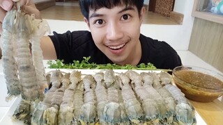 กินกั้งแก้ว!! กินกั้งสดๆ จิ้มซีฟู้ดแซ่บๆ  กินครั้งแรกสุดฟิน....
