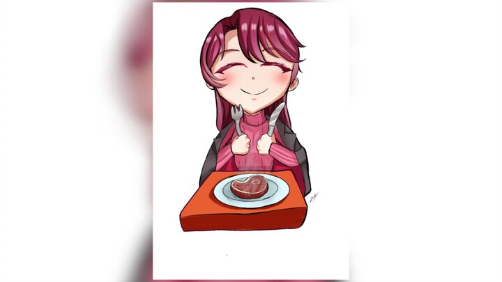 SPEED PAINT  Shinoda Megumi (Megurin)