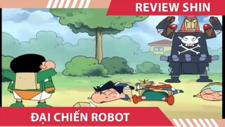Review shin cậu bé bút chì , ĐẠI CHIẾN ROBOT , tóm tắt shin cậu bé bút chì