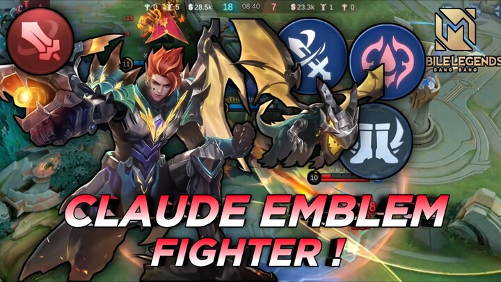 PANTAS SAJA BANYAK YANG PAKAI CALUDE EMBLEM FIGHTER, TERNYATA SEOVER POWER INI ! - MLBB