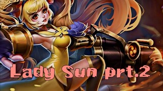 Damage lady sun, broken brok