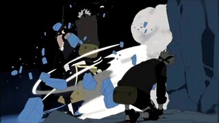 Kakashi and Obito Kamui Space Battle